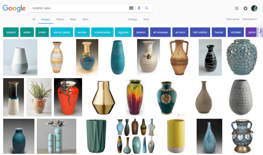 עדכון חיפוש תמונות בגוגל