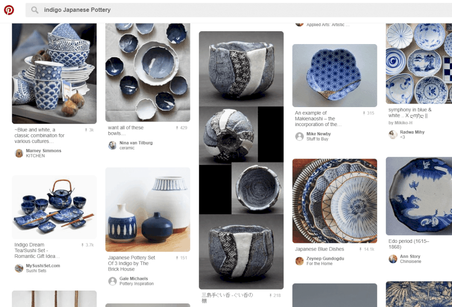 חיפוש תגיות בעזרת פינטרסט