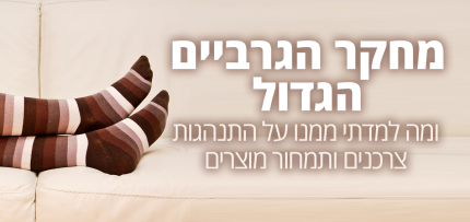 תמחור מחקר הגרביי הגדול - תמחור והתנהגות מוצרים