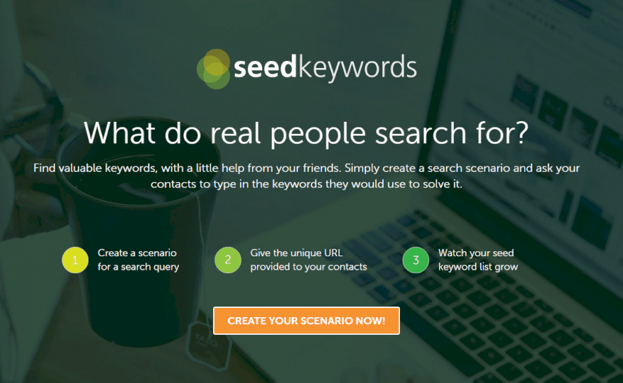 מילות המפתח המושלמות עם seedkeywords