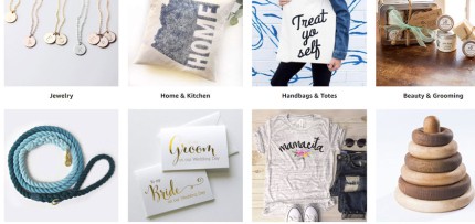 קטגוריות מוצרים בעמוד הראשי של אמזון הנדמייד קטגוריות מוצרים בעמוד הראשי של אמזון הנדמייד