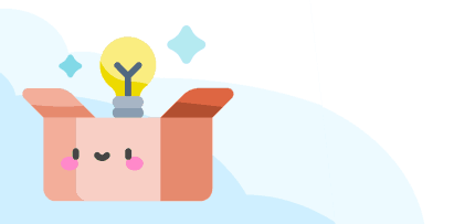 איור של קופסה עם נורה בתוכה (צילום: freepik, via flaticon / CC BY)