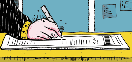 איור של אדם חותם על מסמך (צילום: midjourney ai) איור של אדם חותם על מסמך (צילום: midjourney ai)