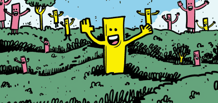 איור של איש בשדה (צילום: midjourney ai) איור של איש בשדה (צילום: midjourney ai)