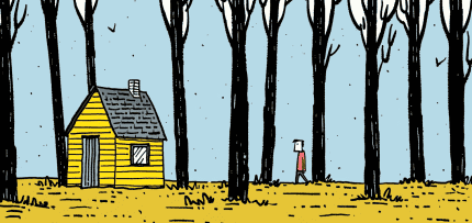 איור של בקתה ביער (צילום: midjourney ai) איור של בקתה ביער (צילום: midjourney ai)