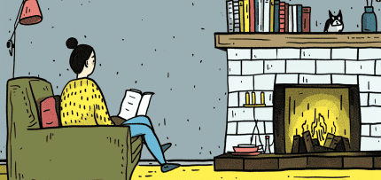 איור של אשה בסלון ביתה, אווירה נעימה ונוחה (צילום: midjourney ai) איור של אשה בסלון ביתה, אווירה נעימה ונוחה (צילום: midjourney ai)