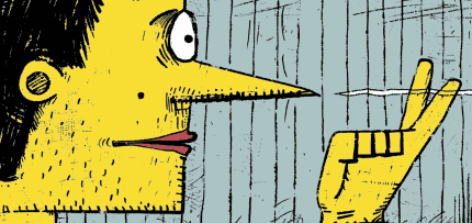 איור של איש עם אף ארוך (צילום: midjourney ai) איור של איש עם אף ארוך (צילום: midjourney ai)