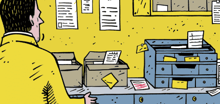 איור אילוסטרציה של ספאם (צילום: midjourney ai)