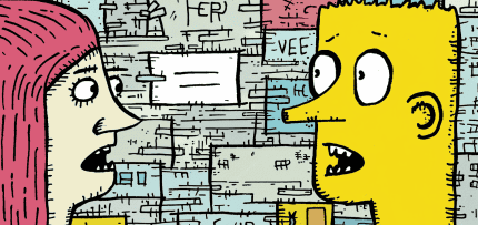 איור אילוסטרציה של שני אנשים מדברים (צילום: midjourney ai) איור אילוסטרציה של שני אנשים מדברים (צילום: midjourney ai)