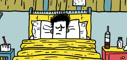 איור של אדם חולה במיטה (צילום: midjourney ai) איור של אדם חולה במיטה (צילום: midjourney ai)