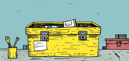 איור של ארגז כלים (צילום: midjourney ai) איור של ארגז כלים (צילום: midjourney ai)