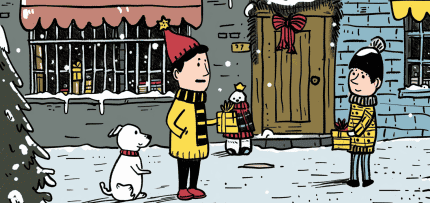 איור של כריסטמס (צילום: midjourney ai)